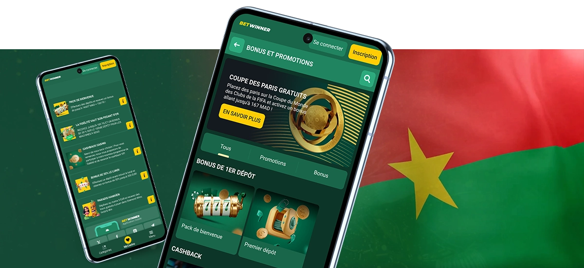 betwinner bonus Burkina Faso